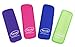 Zipzicle Ice Pop Holders, 4 Pack, blue, green, pink, purple