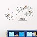 Pájaro Rama Pegatinas de Pared para la Sala de Estar Dormitorio Armario...
