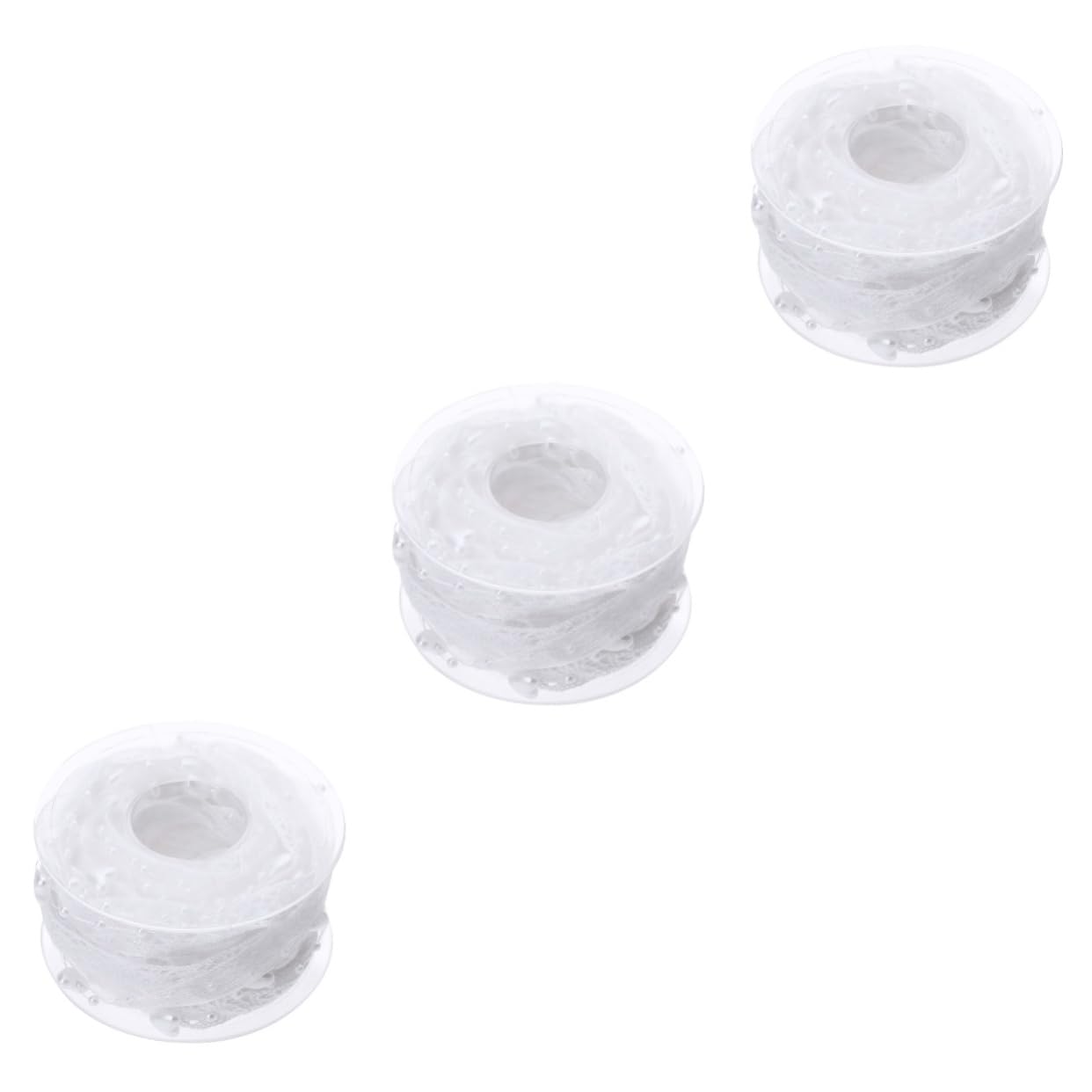 Abaodam 2 Cintas De Regalo Para Regalos Cinta De Regalo Con Purpurina Cinta De Encaje De Organza Adornos Cintas De Globos Costura De Cintas De Boda Cinta De Encaje Blanco Cinturón