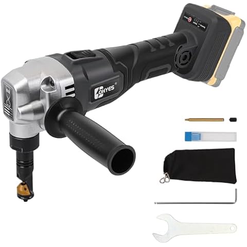 Metal Nibbler Compatible with DeWALT 20v Max Battery 16 Gauge Variable Speed For Metal Cutting(Battery not Included) Cover