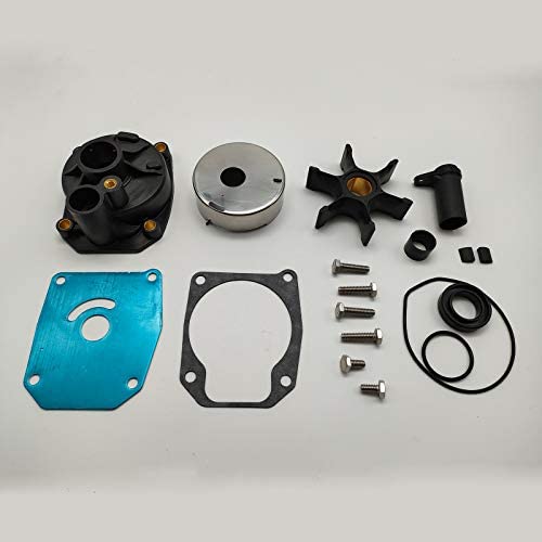 JSProxam Water Pump Impeller Repair Kit 432955 Replacement for Johnson Evinrude OMC Outboards 60HP 65HP 70HP 75HP Sierra 18-3389