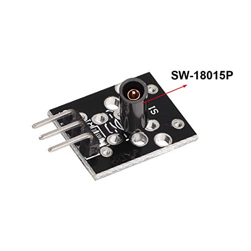 uxcell ky-002 sw-18015p shock vibration switch sensor module for arduino 5pcs