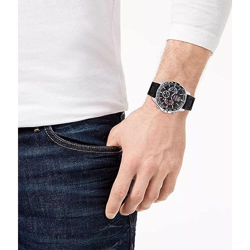 Image of SEIKO SSB347 Watch for Men - Essentials - Quartz Chronograph, Tachymeter