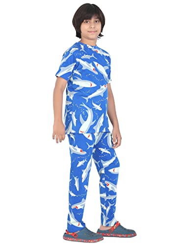 Image of Ninos Dreams Boys Cotton Coord Set /Boys Night Suit /Boys Loungewear /Boys Night Dress
