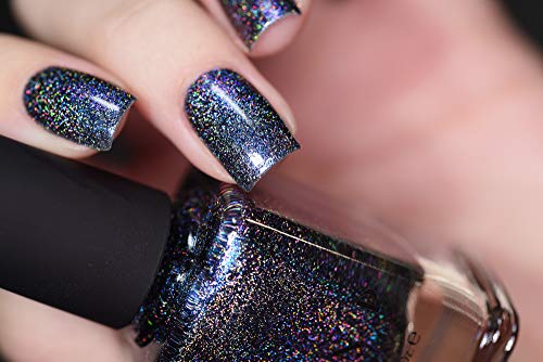 Image of ILNP Night Drive - Blue to Purple Color Kissed Ultra Holographic Nail Polish