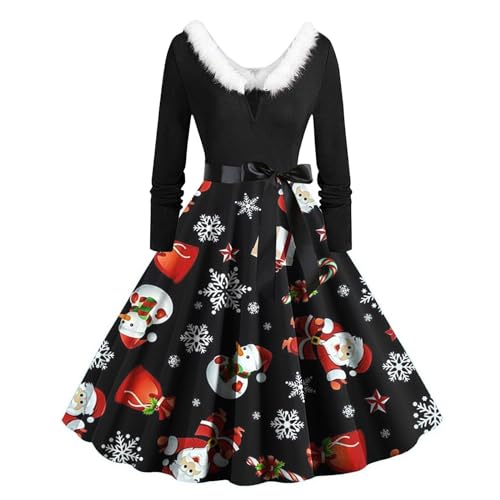 Robe Noël grande taille confortable qui sublime les formes avec chic