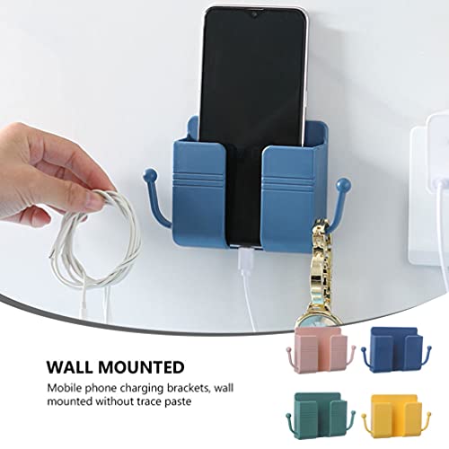 Angoily 4Pcs Suportes de Parede de Carregamento Do Telefone de Carregamento Do Telefone Titular Caix