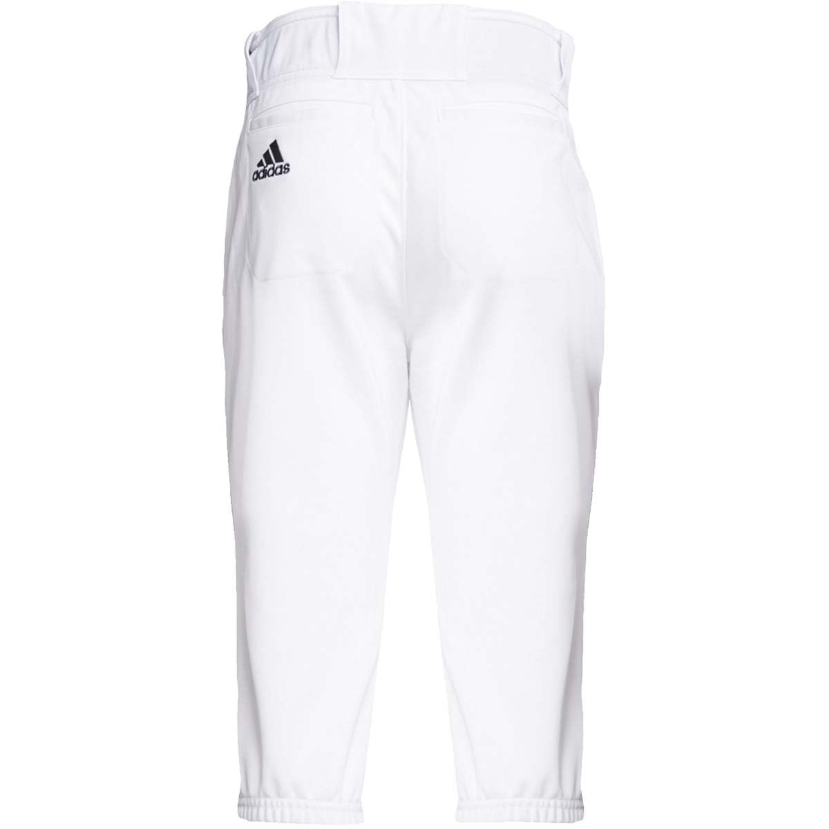 adidas Icon Pro Youth Boys (8-20) Knee Length Baseball Pant, White Medium