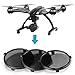 Neewer® Neutral Density Filter Set, Includes: Filter ND4+ Filter ND8 + Filter ND16 + Filter Pouch, Compatible with Yuneec Typhoon 4K and Typhoon H