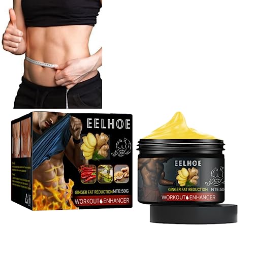 Crema Quema Grasa Abdominal, Crema Adelgazante Natural Para Mujeres Y Hombres Para Quemar Grasa Y Reafirmar Los MúSculos Abdominales (3)