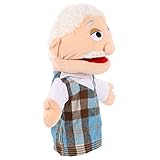 Figur zum geschichtenerzählen: die figur mit feiner textur ist ein begleiter für ihre pädagogische handpuppe