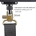 VVAAGG Metal Sling Swivel Mount 1.5 inch Two-Point Sling Attachment Clips