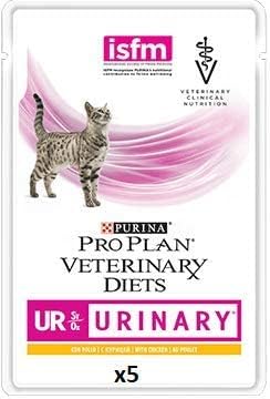 Purina Pro Plan Veterinary Diets UR St/Ox Urinary Wet Cat Food Premium Mix 10 x 85g, 5 x Chicken & 5 x Salmon. *ALL IN ONE RANDOM BOX*