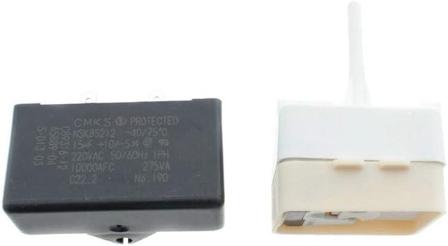Amazon Com Refrigerator Compressor Relay Capacitor W10613606 By Replacement Part Home Improvement