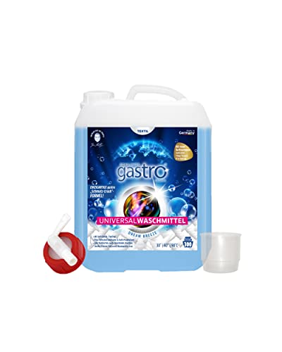 Schilling's gastro Global Waschmittel Flüssig 3L Universalwaschmittel Flüssigwaschmittel Vollwaschmittel flüssig für Weiße, Schwarze und Bunte Wäsche (Dream Breeze)