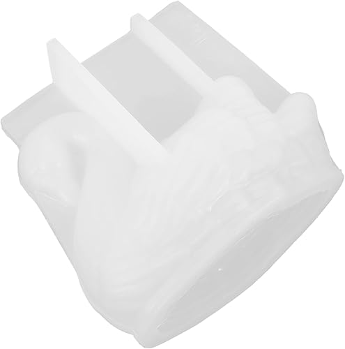 EXCEART Molde de cisne 3D de silicona para animales, molde de resina para fondant, molde de jabón para pudín de bricolaje, postres de chocolate,