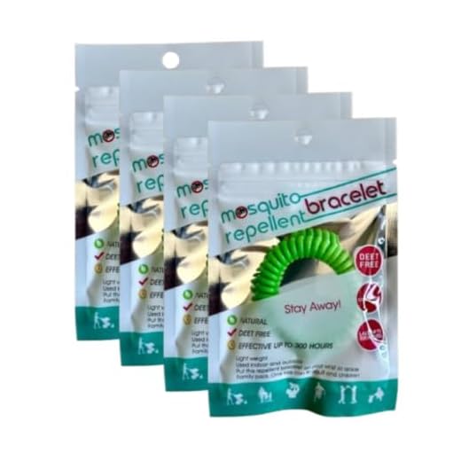 TIENDIFY – Pack 4 o 12 Pulseras Citronela Niños y Niñas, Repelente de Mosquitos Natural, Hasta 7 Días de Protección, Ajustables, 4 Colores, Uso Infantil Exterior e Interior (PACK DE 4, VERDE)