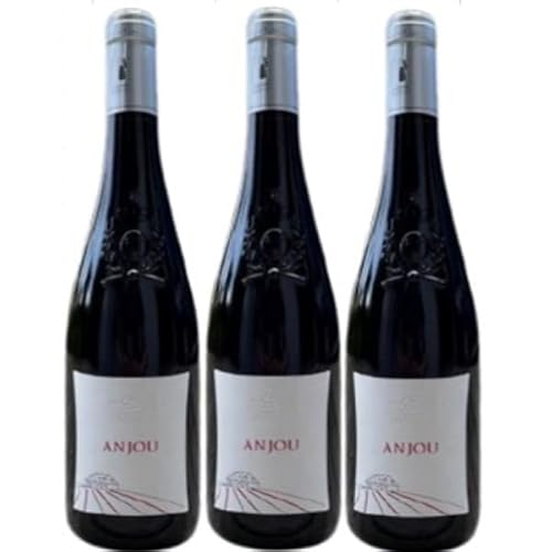 Anjou Rouge AOC 2021, Vino Tinto, 3 x 75cl Cover