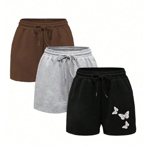 Image of Relax Fit Shorts for Womens- Pack of 3
