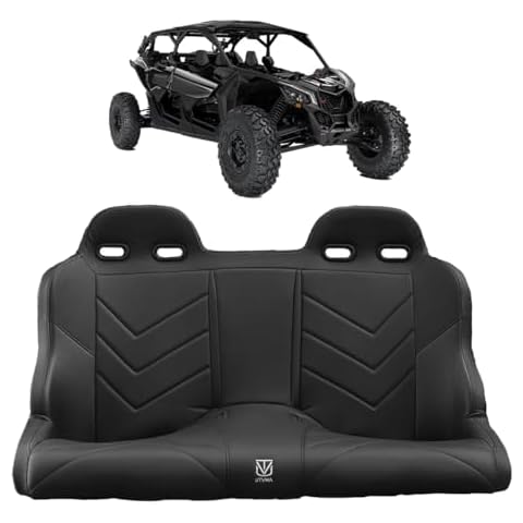 Maverick X3 Rear Bench Seat with (3) 4-Point Harness Cover