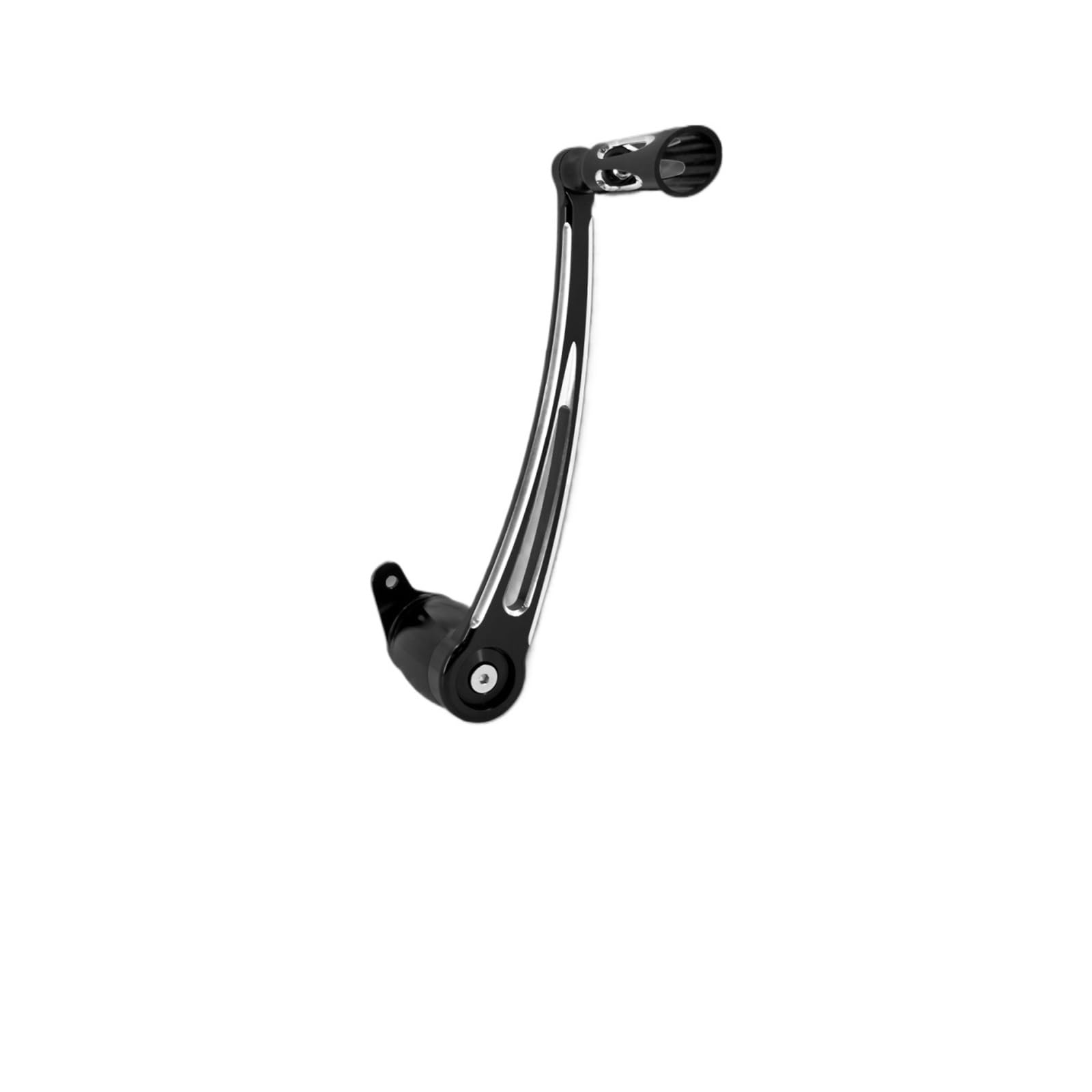 HEWPNGS Motocycle Black Brake Arm Lever Pedal with Shift Peg for Ha&rley Softail Fat Boy FLSTF 20002017 Deluxe Slim Heritage FLSTN FLS Shifts levers