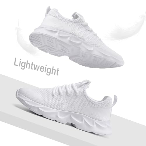 Image of DLWKIPV Womens Walking Shoes Slip On Sneakers Tennis Shoes Running Sport Workout Gym Shoes Athletic Non Slip Lightweight Breathable Fashion Casual Shoes for Travel Work