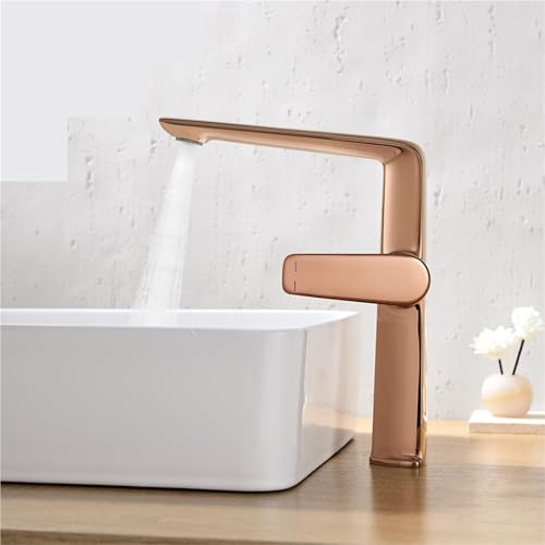 Mitigeur lavabo haut pour eau chaude et froide et robinetterie de salle de bain
