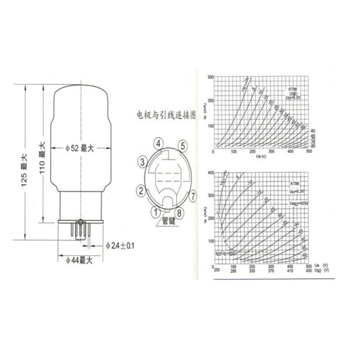 Tube KT88-T pour remplacer KT88-Z et restaurer la clarté d'un kit audio à monter soi-même