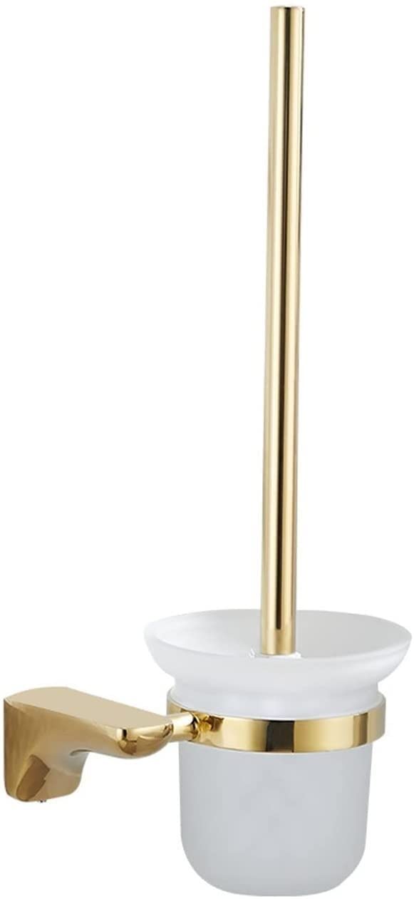 Brosse de toilette dorée pour transformer votre routine de salle de bain