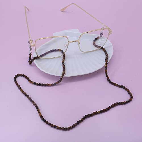 KAI Top Eyeglasses Fashion Beaded Face Mask Holder Lanyard for Women