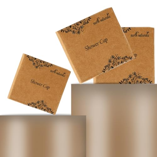 Image of 100 Sets Shower Cap Hotel Toiletries | Eco Friendly Box Packaging |Shower Cap With Box | Pack Of 100 Sets