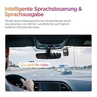 【A119 MINI 2+CPL-100】 VIOFO Dashcam A119 Mini 2, Front 2,7K 5GHz Wi-Fi, 2K 60fps/HDR 30fps Sprachsteuerung, STARVIS 2 Verbesserte Nachtsicht, 1,5" LCD Versteckte Dash Cam Auto – Ansicht 5