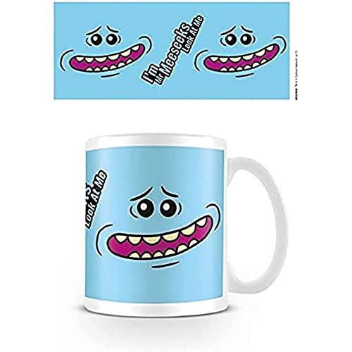 Pyramid MG24858 Rick and Morty Mr Meeseeks - Taza de café (porcelana, multicolor
