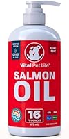 Algopix Similar Product 13 - Salmon Oil for Dogs  Cats  Healthy