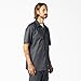 Dickies Flex Relaxed Fit Short Sleeve Work Shirt, Charcoal, S