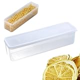 Contenedor De Almacenamiento De Pasta - Hermética Transparente, Organizador Apilable | Soporte Largo Para Fideos, Tarro De Vidrio Decorativo Que Mantiene Los Espaguetis Frescos, Gabinete De Despe