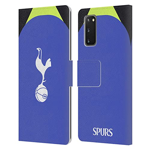 Étui portefeuille Tottenham Hotspur FC Samsung S20 en cuir avec kit badges Away 2022/23