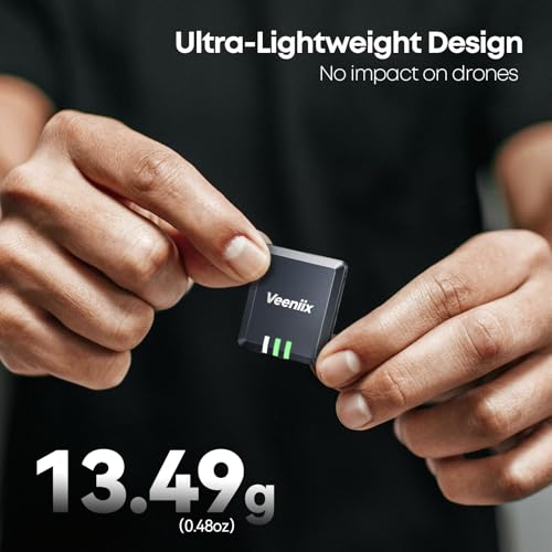 Veeniix FAA Compliant Remote ID Module for Drone, 300Mins Battery Time, 13.49g Light Weight RID Module for FPV Drone, RC Aircraft and Quadcopters, Airplane GPS Tracker, Spare Parts for Drones - Thumbnail 4