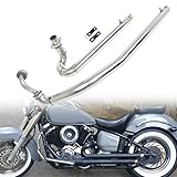 Silencieux d'échappement pour Yamaha V-Star Drag Star 1100 XVS1100 XVS1100AW Classic toutes les années