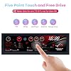 Hosyond 8.8 Inch Touchscreen Computer Secondary Screen 1920x480 FHD IPS LCD Display for PC Case AIDA64 CPU GPU Temperature Monitor, for Raspberry Pi