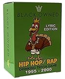 Black Owned | Hip Hop / Rap Drinking Lyric Trivia Card Game | 90s - 2000s Hip Hop Rap Music Adult Card Game | Bachelor | Bachelorette | The Hip Hop / Rap Drinking Party Game for The Fans of 95-2000 |