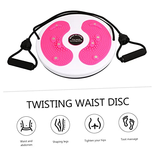 Kisangel Prato De Ginástica Disco De Torção De Cintura Placa Eletrônica Exercício De Fitness Domésti