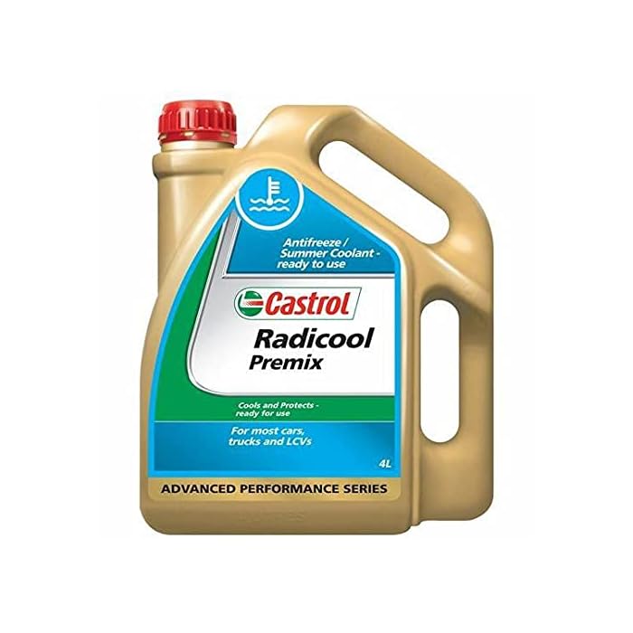 Buy Castrol Radi Cool Premix Summer Coolant and Antifreeze (4L) Online at desertcart INDIA