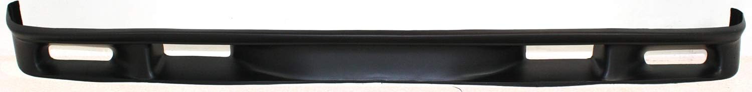 New Front Lower Valance Panel Primed Plastic Replacement For Ford F-150 1993-1995 With Fog Light Holes (Lightning Model) Without tow hook hole Replaces OE F3TZ17626B | FO1095155