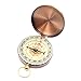 DETUCK(TM) Pocket Compass Outdoor Compass Antique Hiking Hunting Camping Survival Compass Metal Compass Tool (B-12)