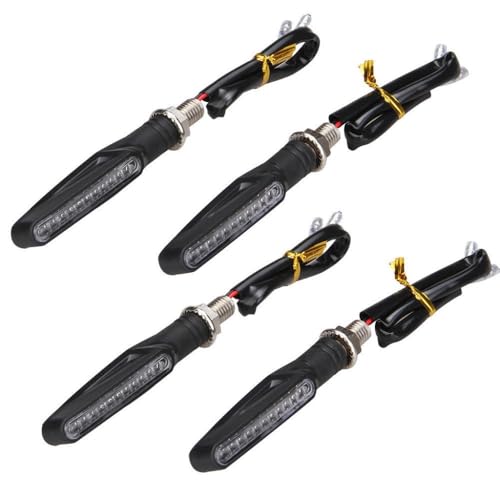 Luces intermitentes secuenciales para motocicleta que solucionan la falta de visibilidad
