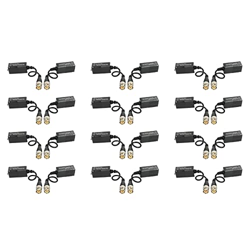 Transmetteur Balun Vidéo 1080P anti interférence pour liaison BNC et câble RJ45