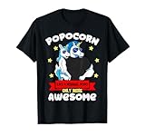 Popocorn 1 Enfant Fête des Pères Popo Licorne Grandson T-Shirt