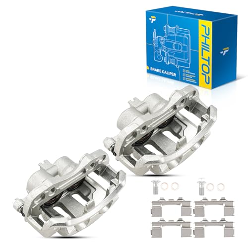 Image of PHILTOP Brake Caliper Front Compatible with 1999-2002 Nissan Frontier, 19-B1672A, 19-B1673A