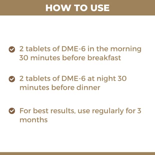 Image of Ayush 82 DME-6 | Diabetes Care Ayurvedic Medicine | Supports Healthy Blood Sugar Levels | Approved by Ministry of AYUSH | 2 Month Course, 240 Tablets